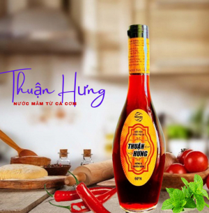 NƯỚC MẮM THUẬN HƯNG 60 ĐẠM KPG/1CHAI 180ML