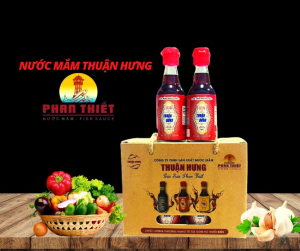 NƯỚC MẮM THUẬN HƯNG 50 ĐẠM/1 HỘP 8 CHAI 60ML