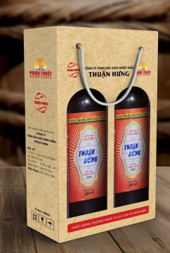 NƯỚC MẮM THUẬN HƯNG 50 ĐẠM/1 HỘP 2 CHAI 500ML