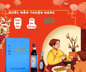 HỘP QUÀ TẾT NƯỚC MẮM THUẬN HƯNG 35 ĐỘ ĐẠM