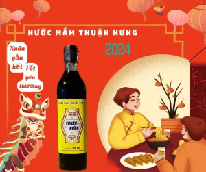 NƯỚC MẮM THUẬN HƯNG 60 ĐẠM/1CHAI 500ML