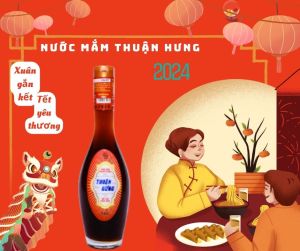 NƯỚC MẮM THUẬN HƯNG 50 ĐẠM/1 CHAI 180ML