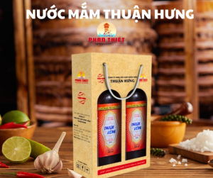 NƯỚC MẮM THUẬN HƯNG 50 ĐẠM/1 HỘP 2 CHAI 500ML