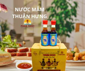 NƯỚC MẮM THUẬN HƯNG 35 ĐẠM/1 HỘP 8 CHAI 60ML