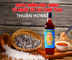 NƯỚC MẮM THUẬN HƯNG 35 ĐẠM/1 THÙNG 12 CHAI 500ML