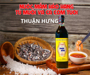 NƯỚC MẮM THUẬN HƯNG 60 ĐẠM/1CHAI 500ML