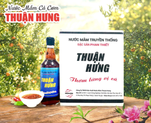 NƯỚC MẮM THUẬN HƯNG THƠM LỪNG VỊ CÁ 1 THÙNG 12 CHAI 520ML