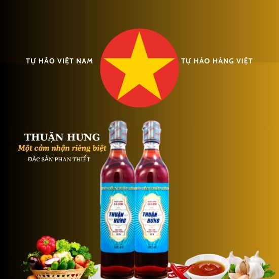 NƯỚC MẮM THUẬN HƯNG 35 ĐẠM/1 THÙNG 12 CHAI 500ML