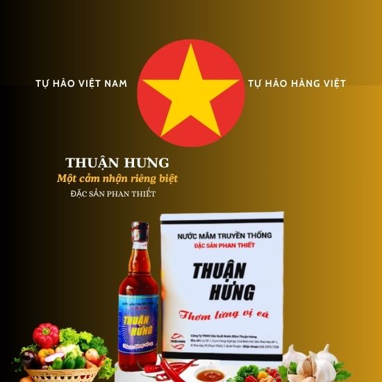 NƯỚC MẮM THUẬN HƯNG THƠM LỪNG VỊ CÁ 1 CHAI 520ML