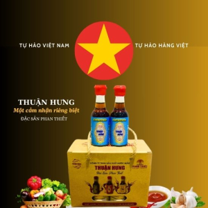 NƯỚC MẮM THUẬN HƯNG 35 ĐẠM/1 HỘP 8 CHAI 60ML