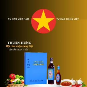 HỘP QUÀ TẾT NƯỚC MẮM THUẬN HƯNG 35 ĐỘ ĐẠM