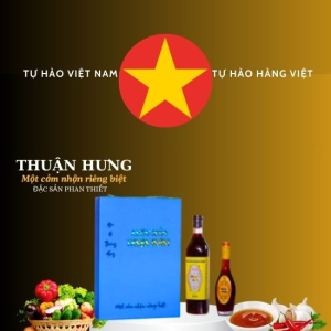 HỘP QUÀ TẾT NƯỚC MẮM THUẬN HƯNG 60 ĐỘ ĐẠM